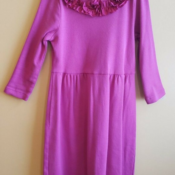 JCREW CREWCUTS SZ 10 PINK ROSETTES DRESS - Picture 2 of 5
